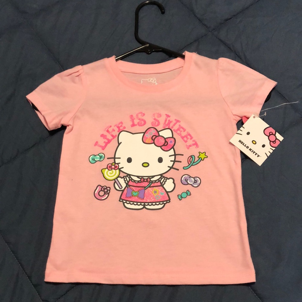 🌟NWT🌟Hello Kitty Pink Kids T-Shirt